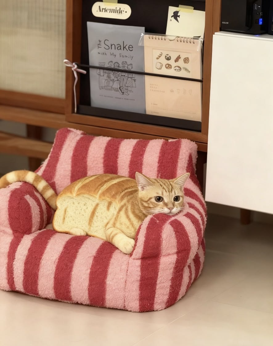 Pet enjoying a playful everyday moment